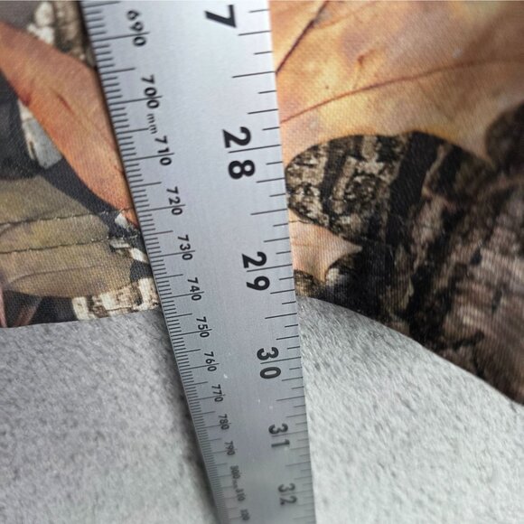 Mens Red Head Camouflage Hoodie Fleece Sweatshirt Lined Polyester Hunting XL - Picture 6 of 7